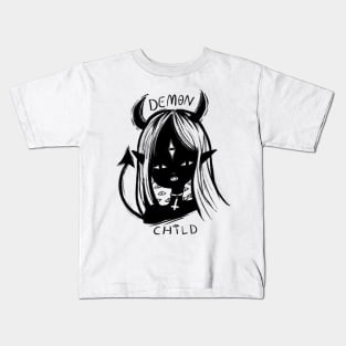demon child ♥︎ Kids T-Shirt